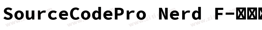 SourceCodePro Nerd F字体转换